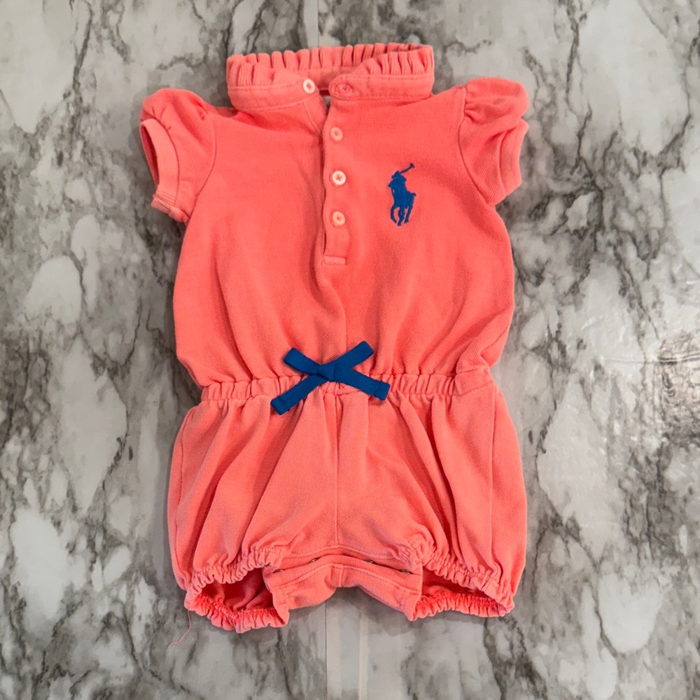 Ralph Lauren Neon Romper